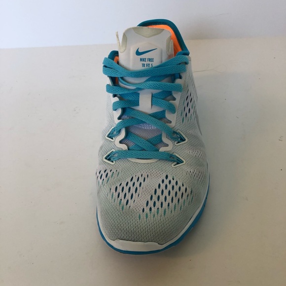 NIKE FREE 5.0 TR (White / Blue Lagoon) Crossfit - Picture 5 of 5